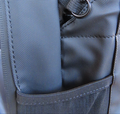 Close up of bag side pocket